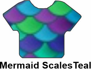 Siser EW Easy Pattern Mermaid Scales 12" X 12" Sheet